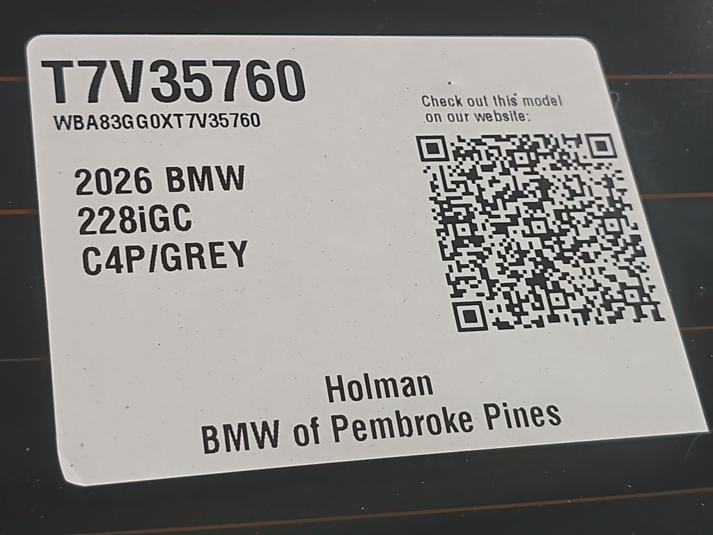 Used 2026 BMW 228i w/ Premium Package FWD image 28