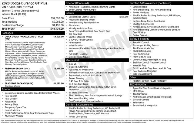 Used 2020 Dodge Durango GT image 10