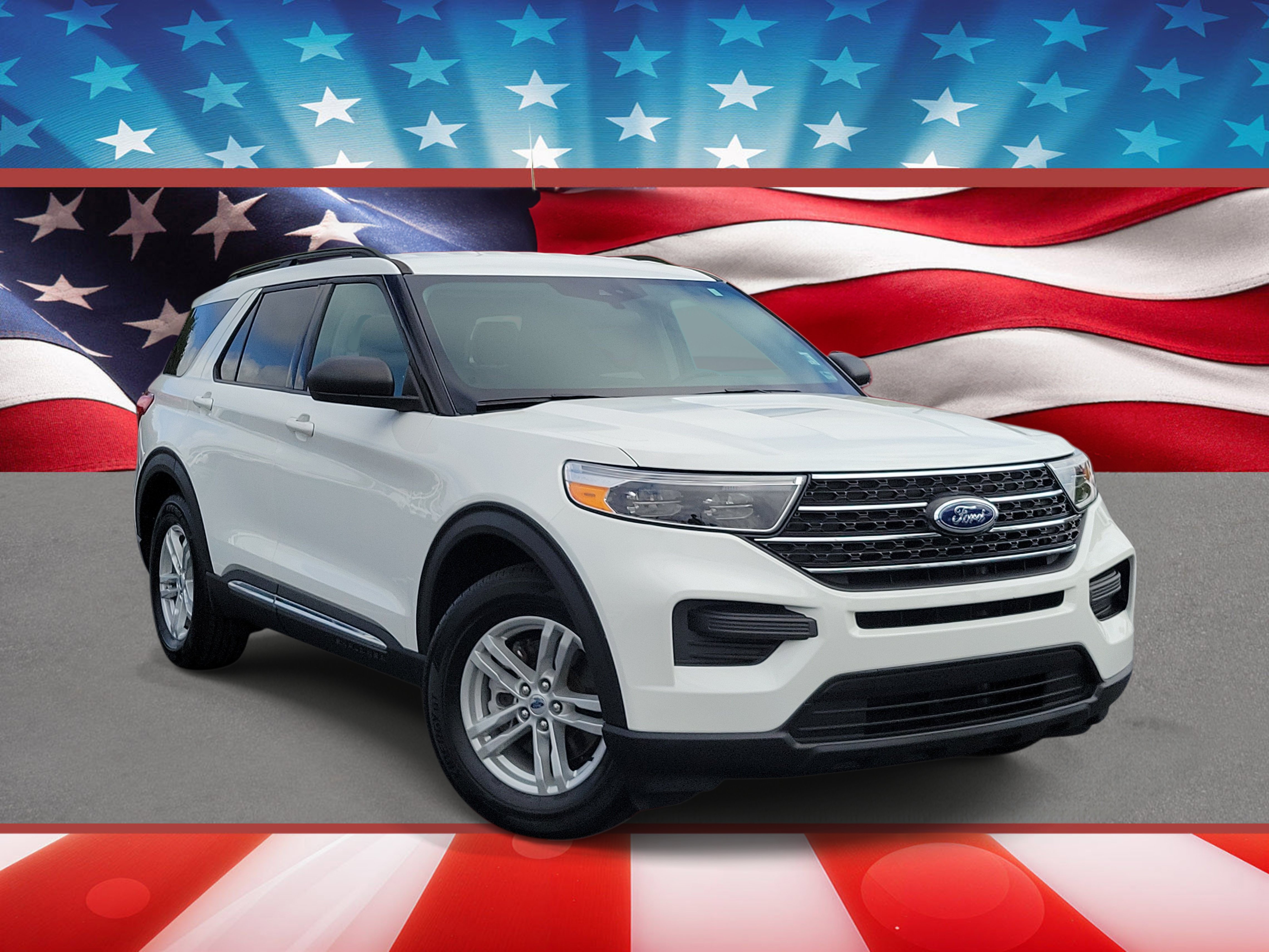 Certified 2024 Ford Explorer XLT RWD image 1