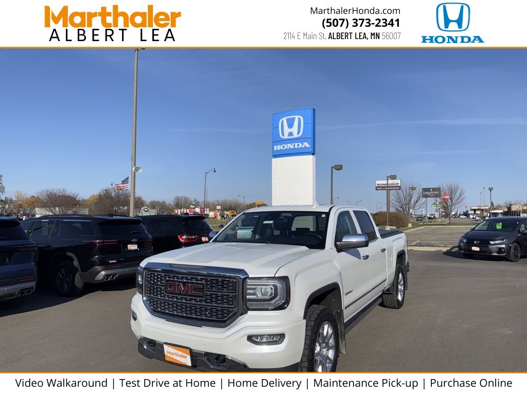 Used 2016 GMC Sierra 1500 Denali w/ Enhanced Driver Alert Package