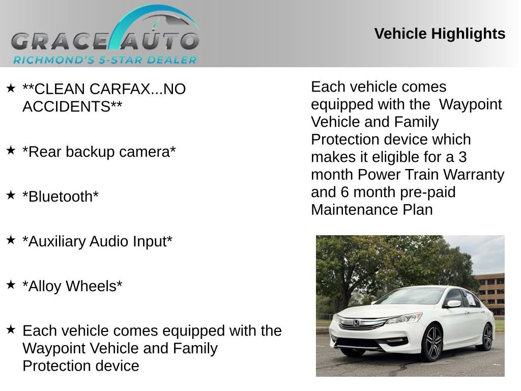 Used 2017 Honda Accord Sport image 2