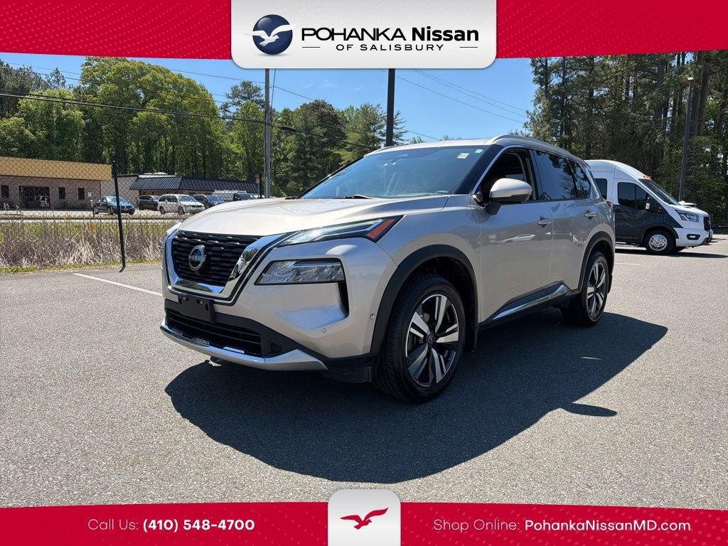 Certified 2023 Nissan Rogue Platinum w/ Platinum Premium Package AWD/4WD image 1