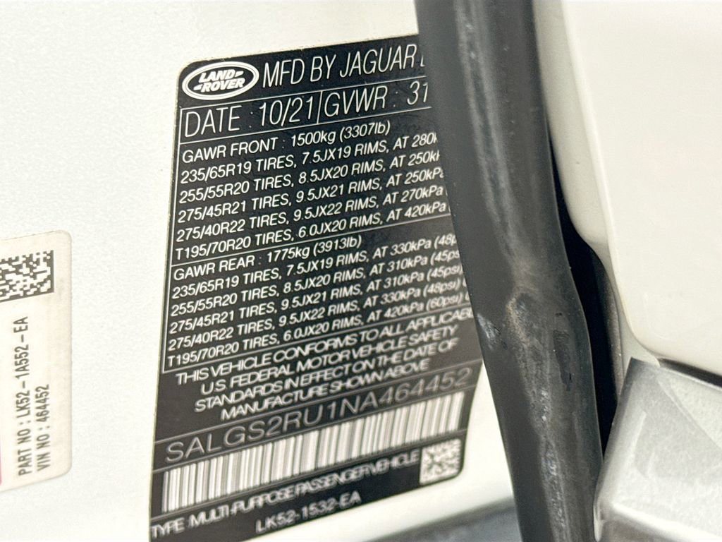 Used 2022 Land Rover Range Rover Westminster Edition image 34