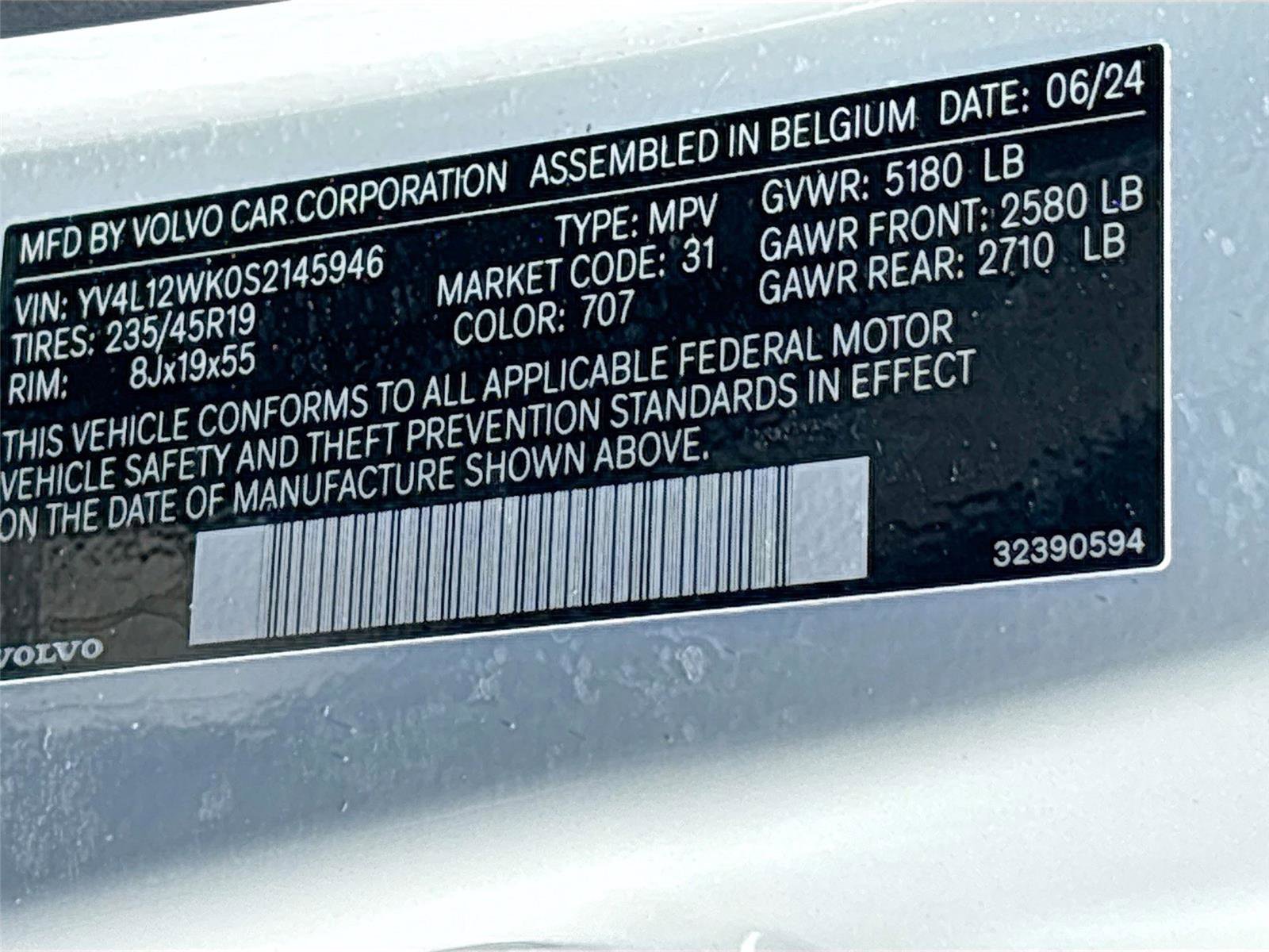 Used 2025 Volvo V60 B5 Cross Country Plus AWD/4WD image 36