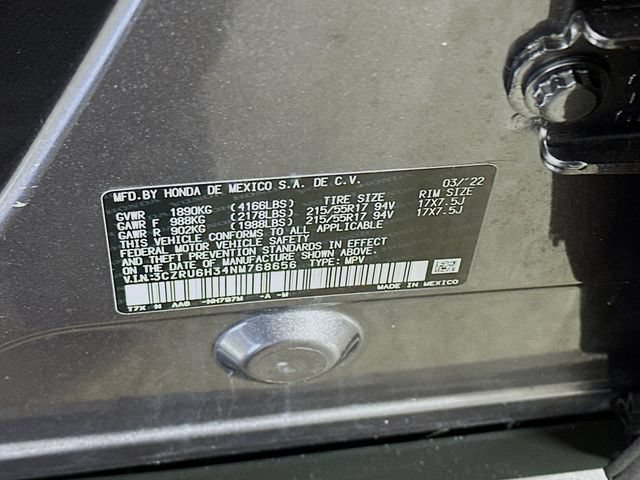 Certified 2022 Honda HR-V LX image 32