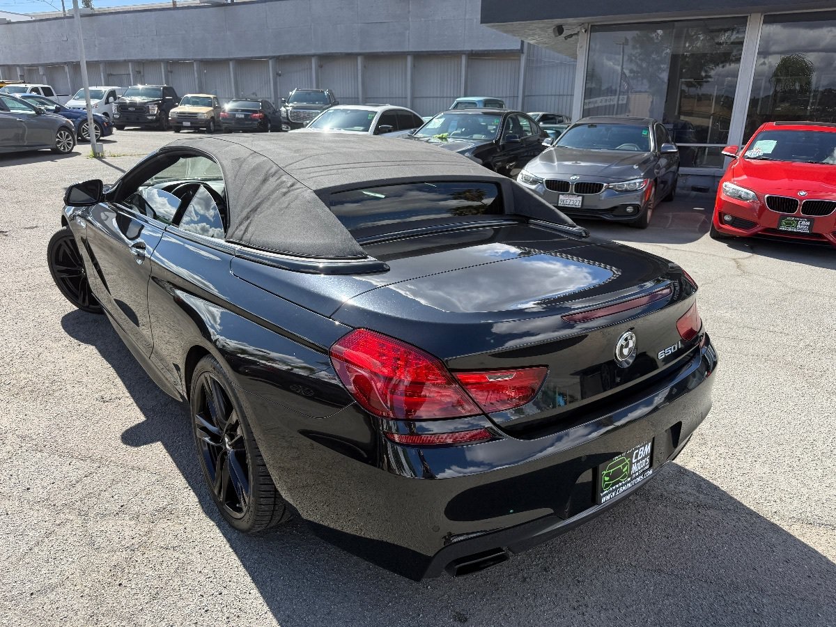 Used 2017 BMW 650i Convertible RWD image 12