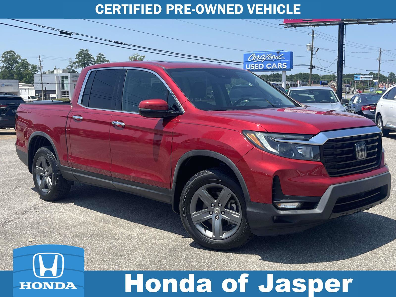 Certified 2022 Honda Ridgeline RTL-E