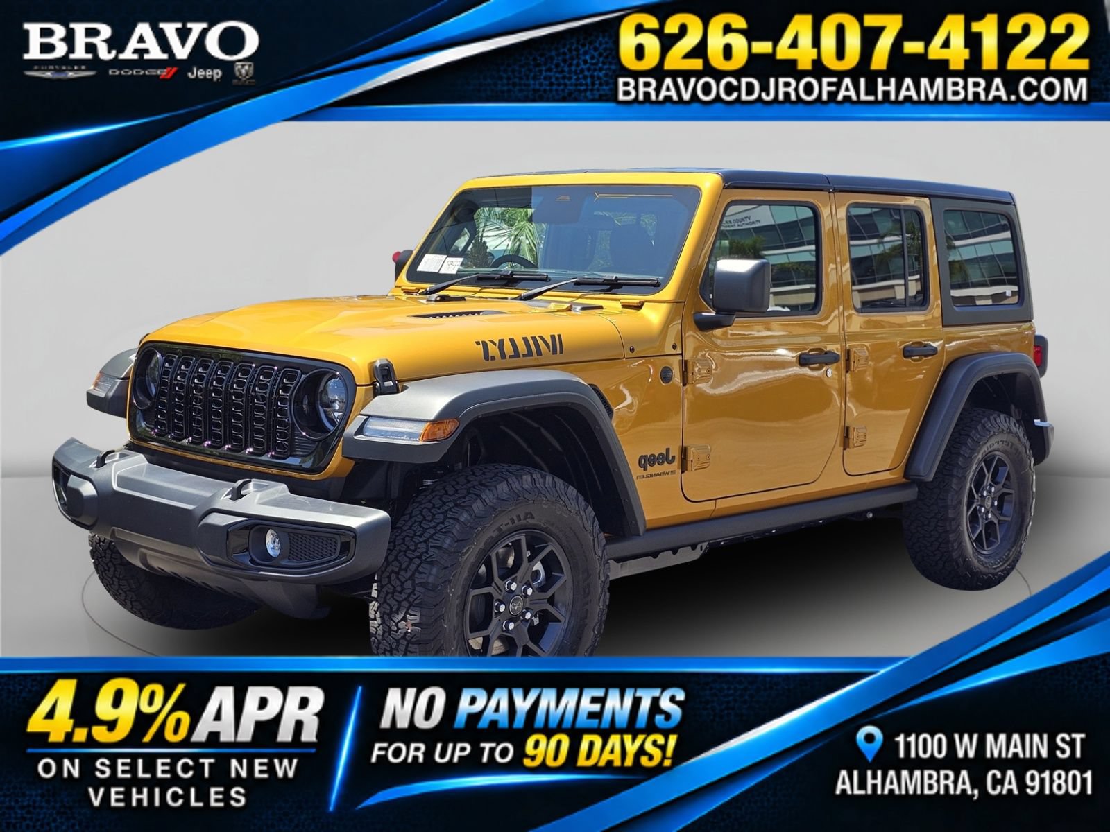 New 2026 Jeep Wrangler Unlimited Sport