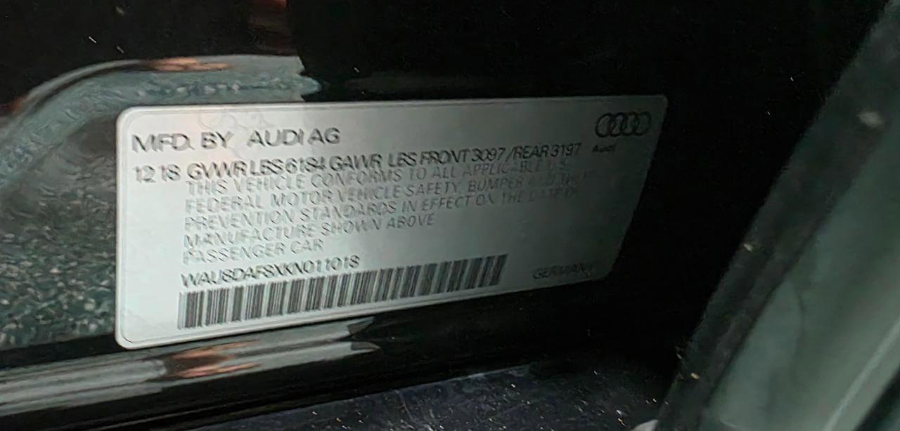 Used 2019 Audi A8 L 3.0T w/ Executive Package image 47