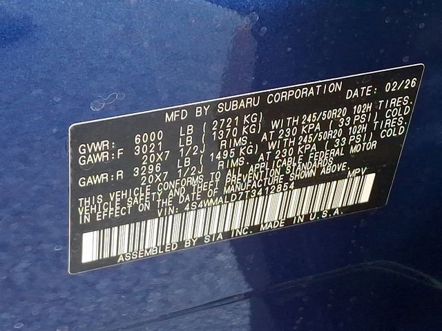 New 2026 Subaru Ascent Bronze Edition image 24