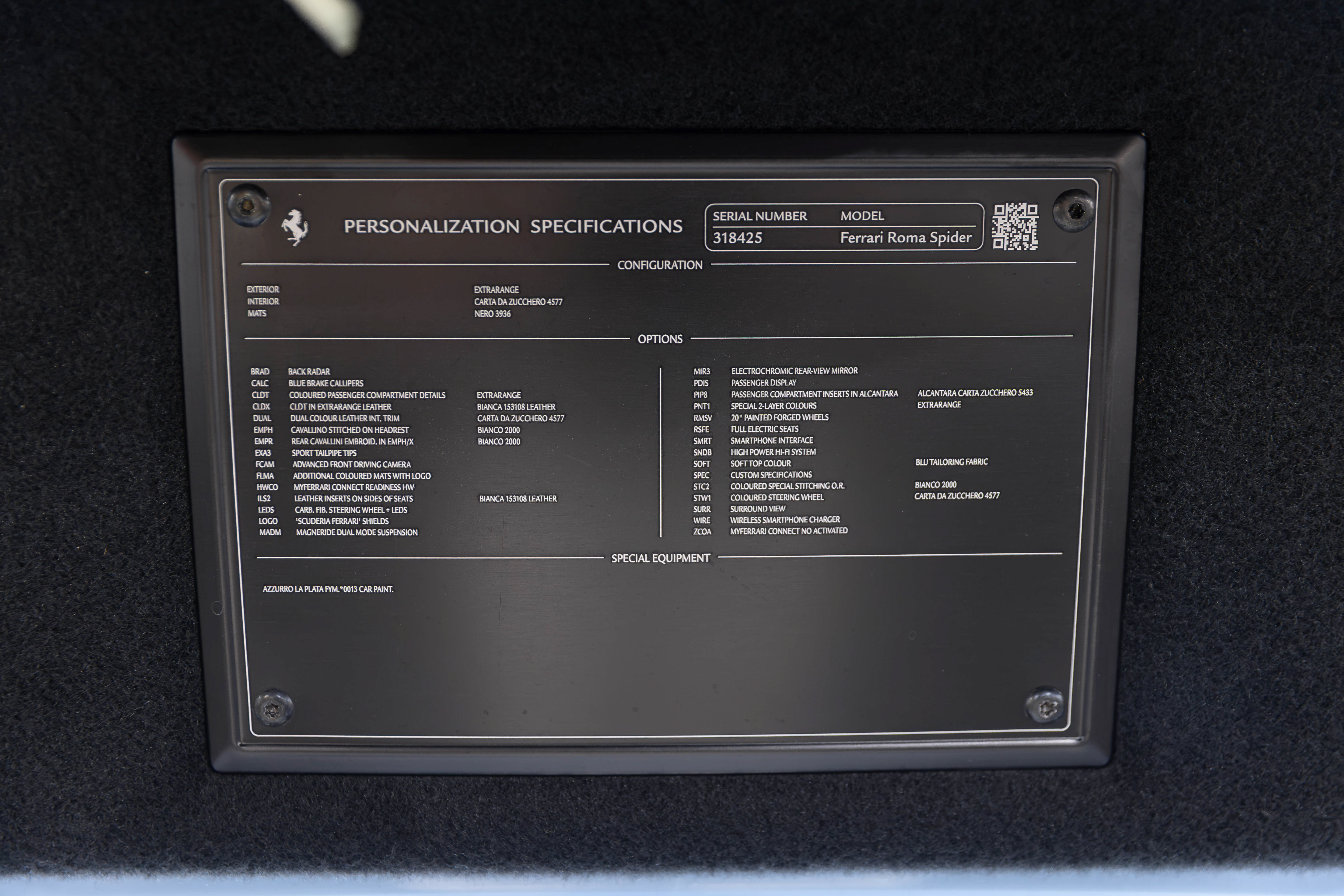 Certified 2025 Ferrari Roma Spider RWD image 35