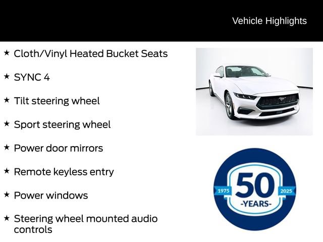 Used 2025 Ford Mustang Coupe RWD image 16