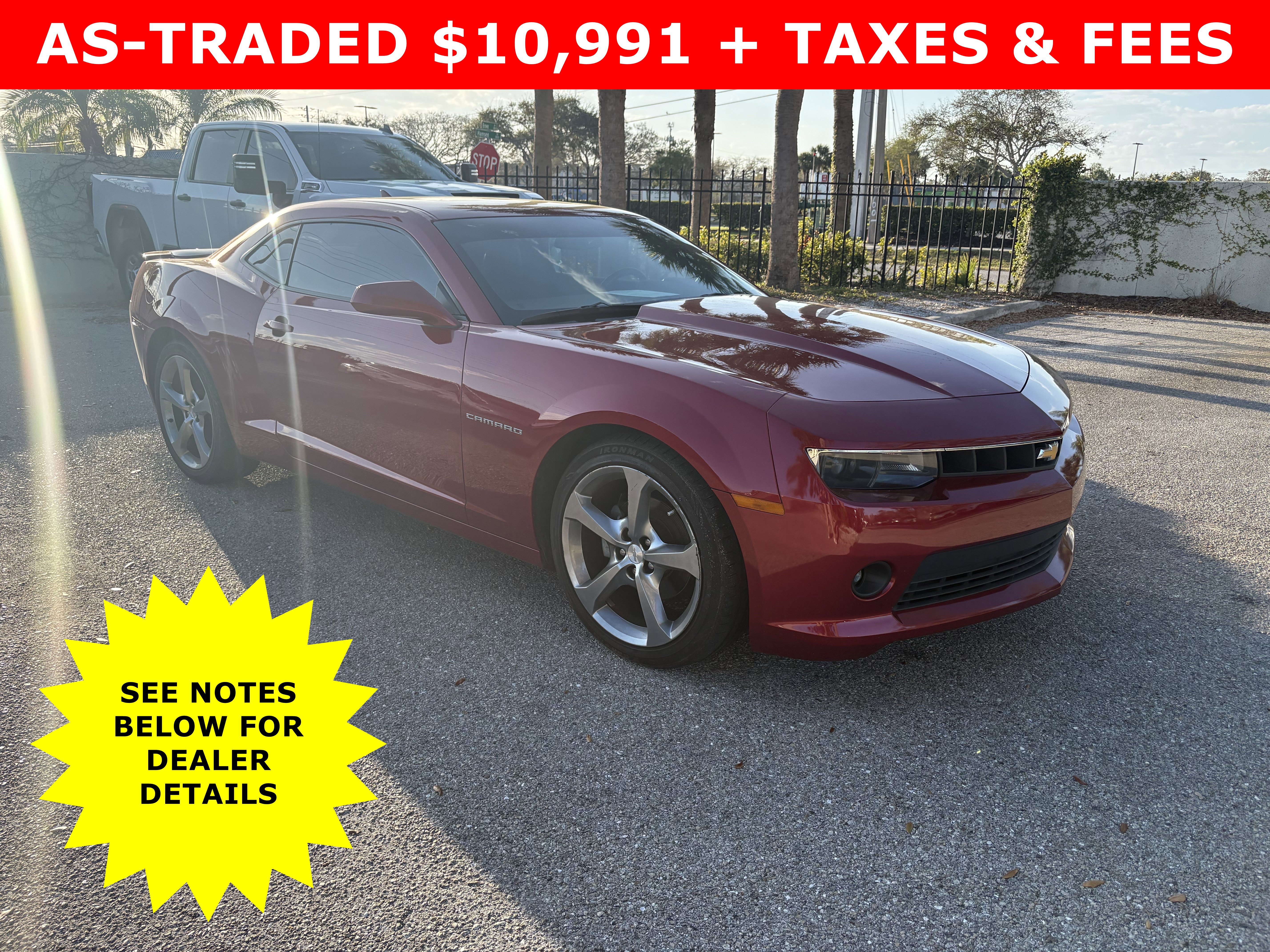 Used 2014 Chevrolet Camaro LT w/ RS Package