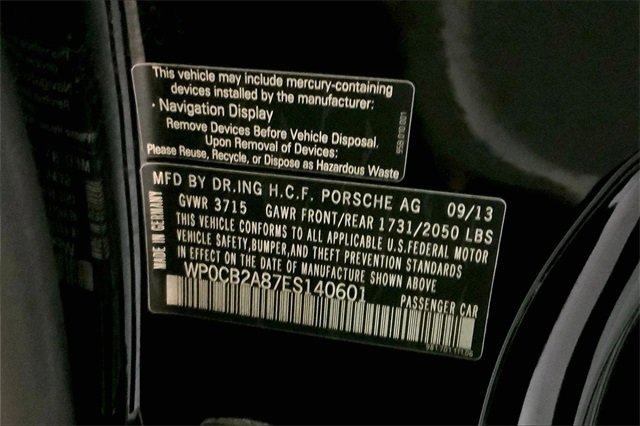 Used 2014 Porsche Boxster S image 8