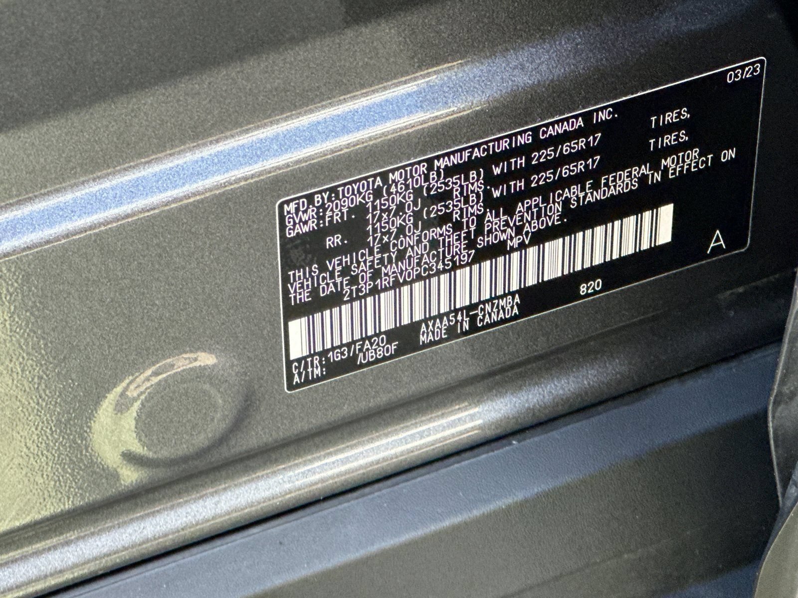 Used 2023 Toyota RAV4 XLE w/ XLE Grade Weather Package AWD/4WD image 28