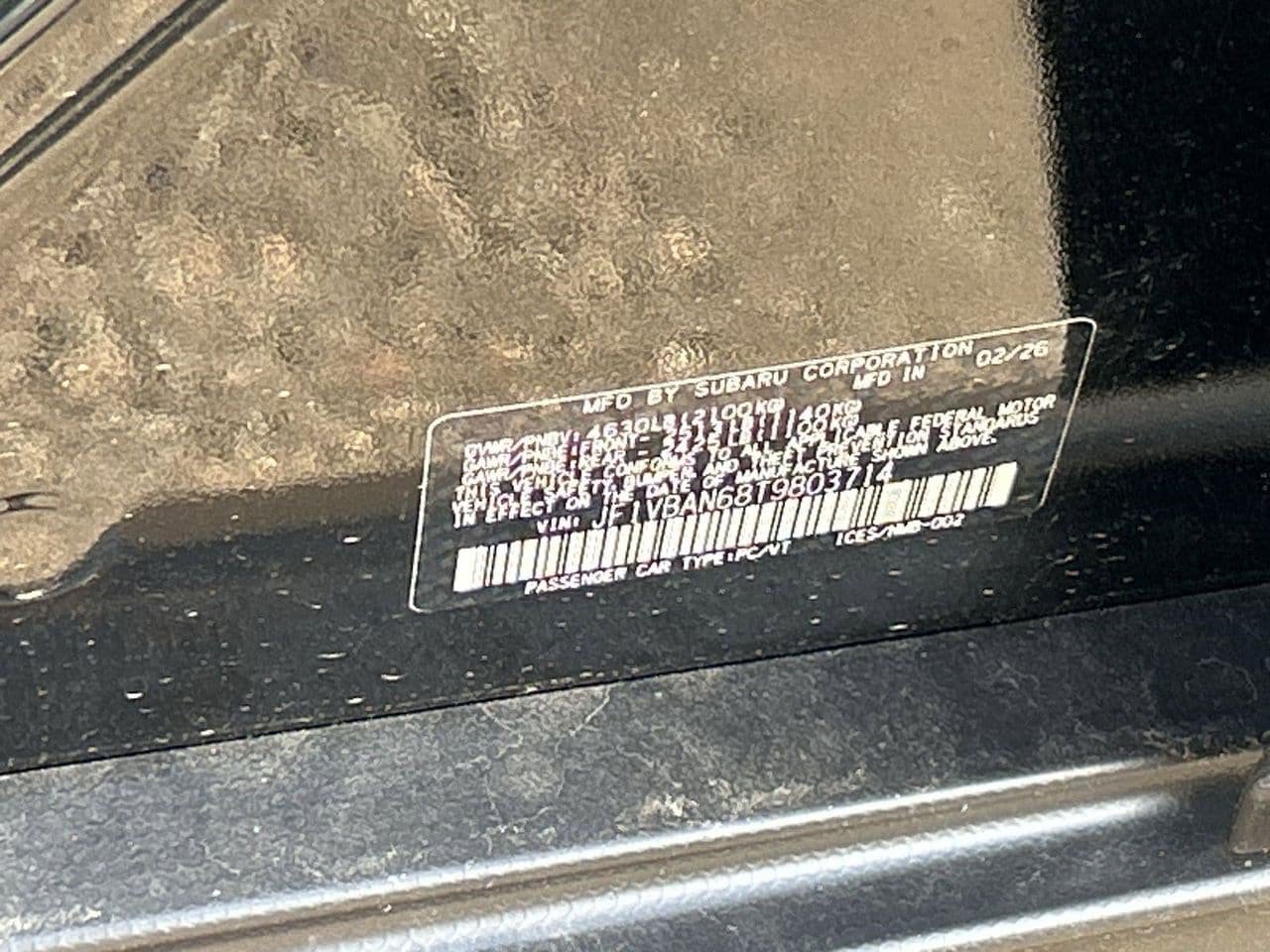 New 2026 Subaru WRX Limited AWD/4WD image 28