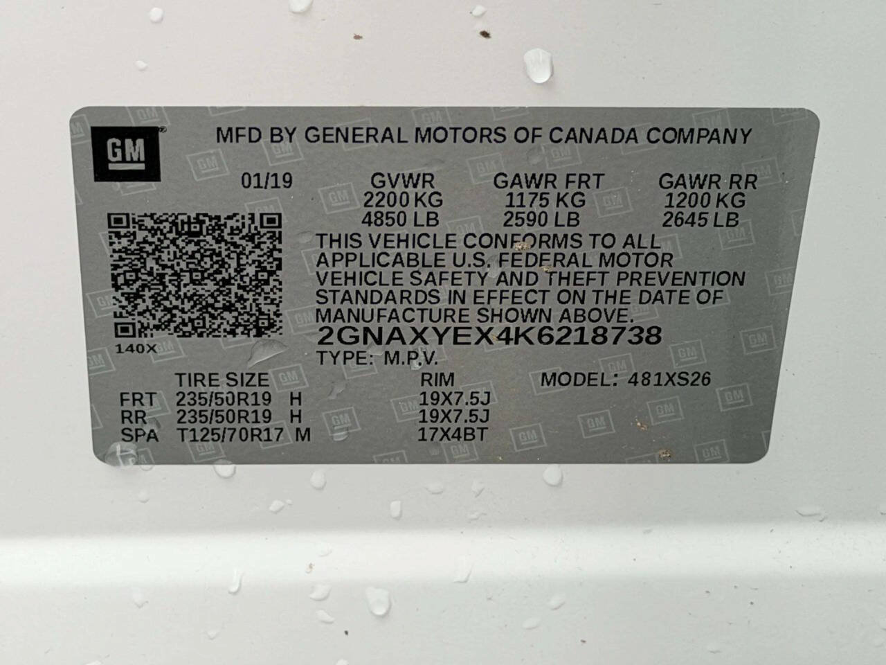 Used 2019 Chevrolet Equinox Premier AWD/4WD image 22