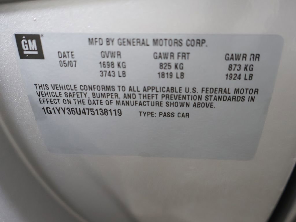 Used 2007 Chevrolet Corvette Convertible w/ Preferred Equipment Group RWD image 34