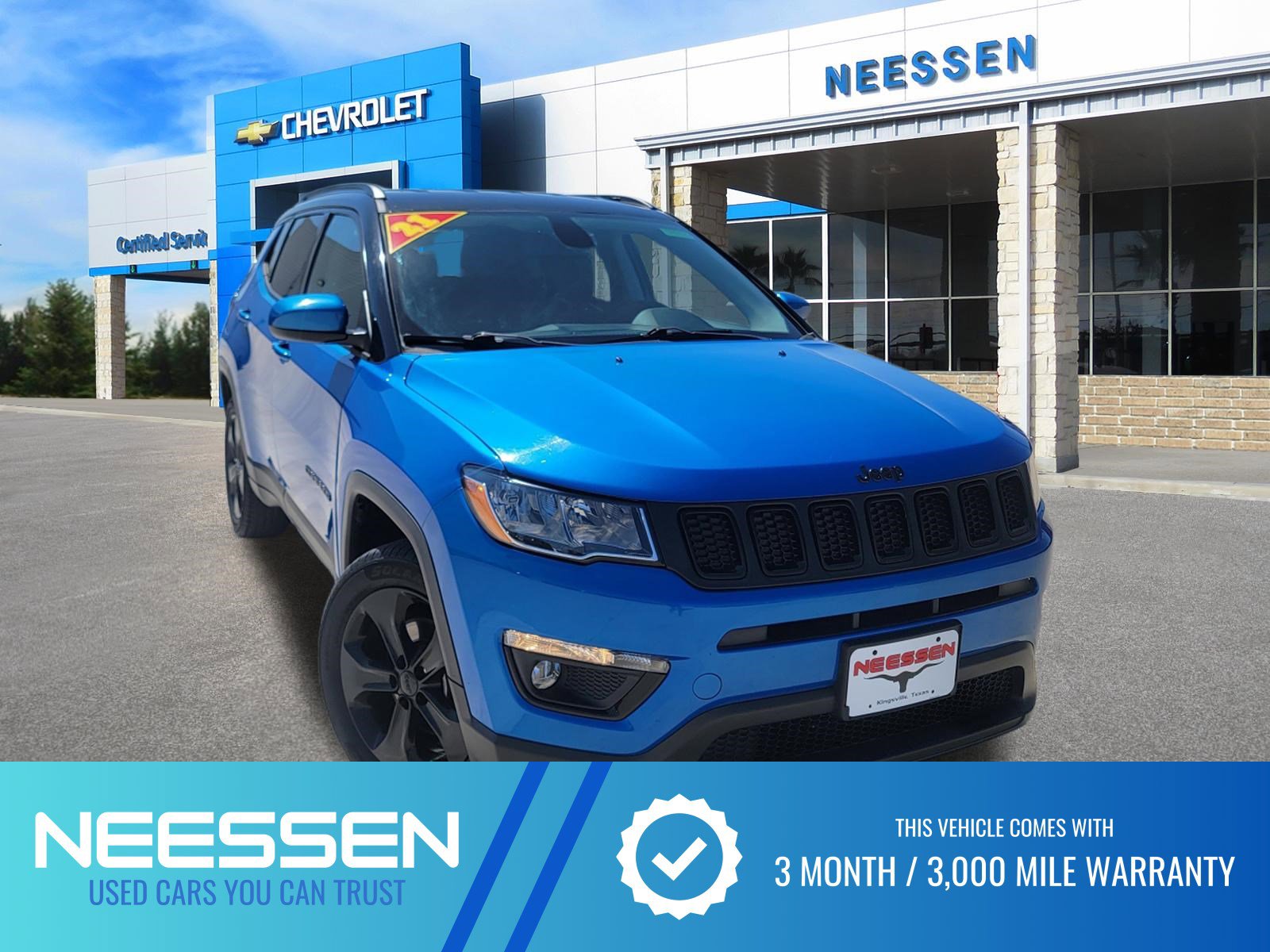 Used 2021 Jeep Compass Latitude image 1