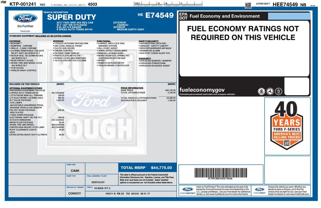 Used 2017 Ford F350 XLT image 2