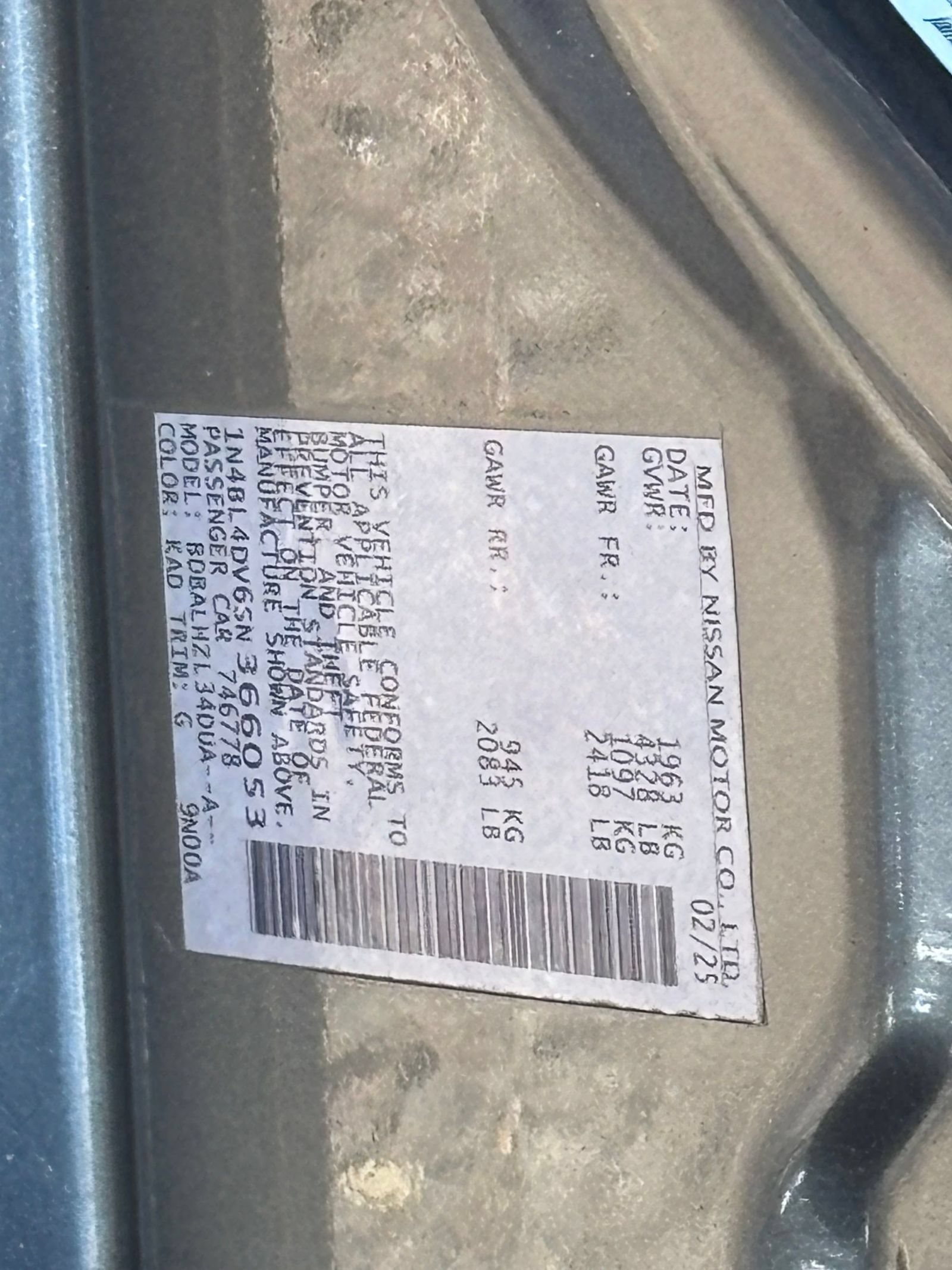Used 2025 Nissan Altima 2.5 SV FWD image 20