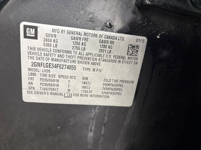 Used 2015 Chevrolet Equinox LT w/ Chrome Appearance Package image 16