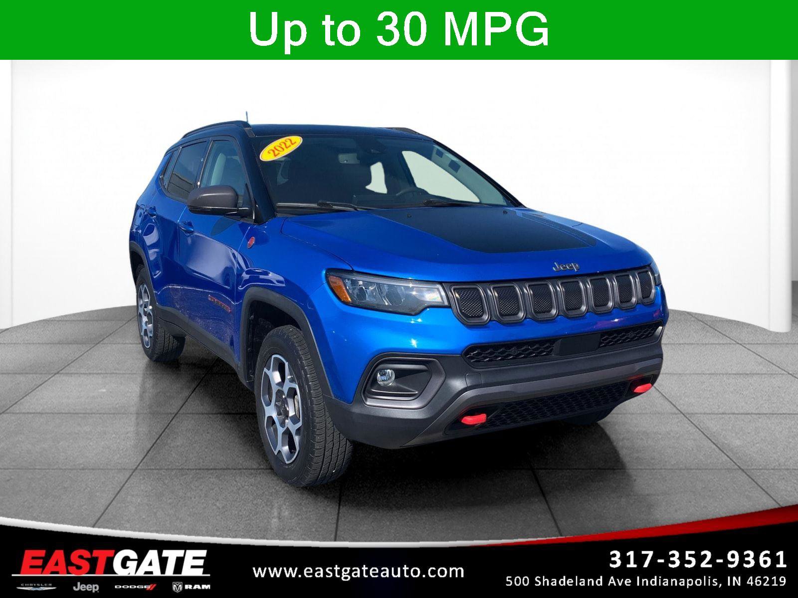 Used 2022 Jeep Compass Trailhawk w/ Trailhawk Convenience Group image 1