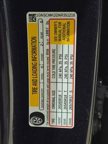 Used 2022 Chevrolet Tahoe LS RWD image 21