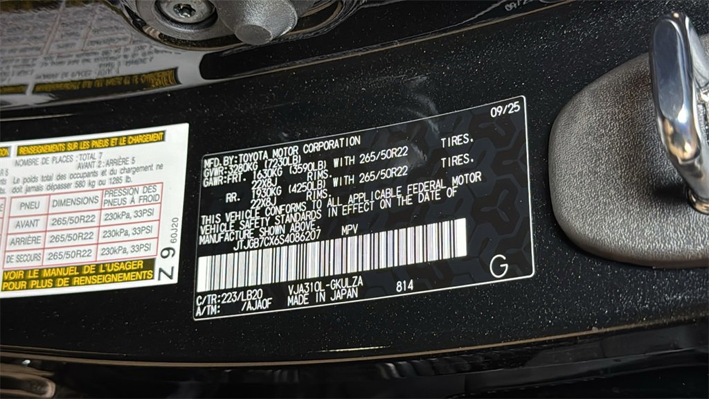 New 2025 Lexus LX 600 4WD w/ Luxury Package image 34