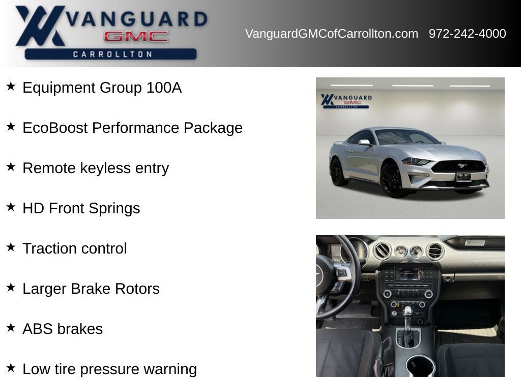 Used 2018 Ford Mustang Coupe w/ Ecoboost Performance Package RWD image 6