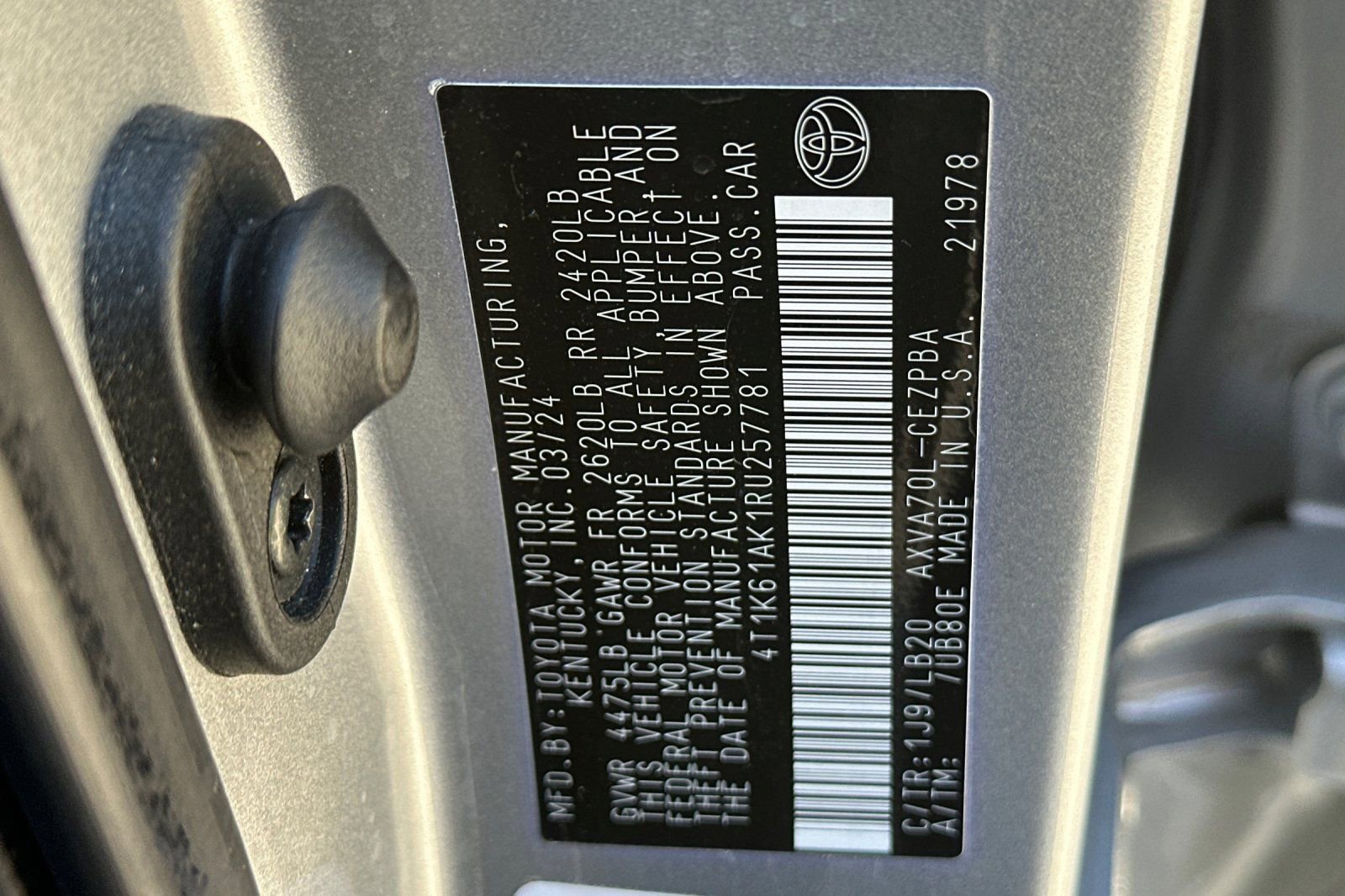 Used 2024 Toyota Camry XSE w/ Blackout Package (TMS) image 28