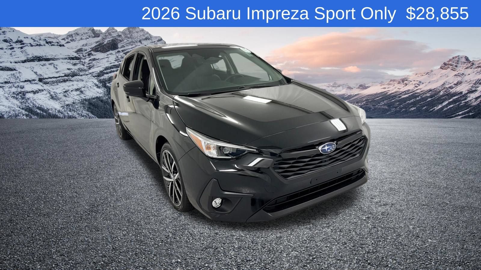 New 2026 Subaru Impreza 2.0i Sport