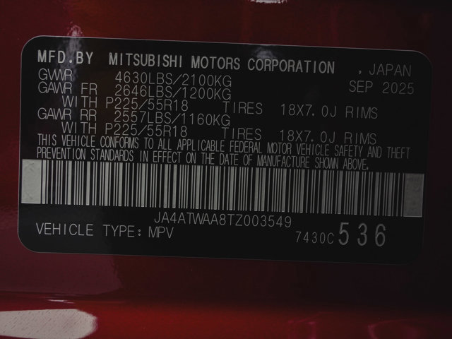 New 2026 Mitsubishi Eclipse Cross SE image 14