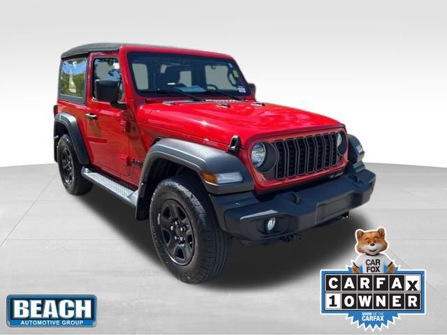 Used 2024 Jeep Wrangler Sport AWD/4WD video 1