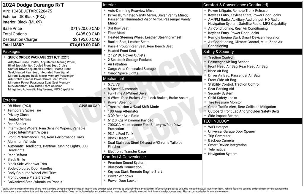 Used 2024 Dodge Durango R/T image 14