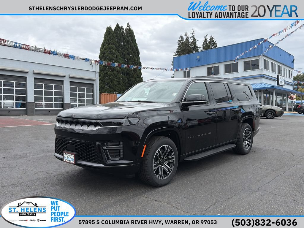 New 2026 Jeep Grand Wagoneer L 4WD w/ Premium Group I 360° Tour