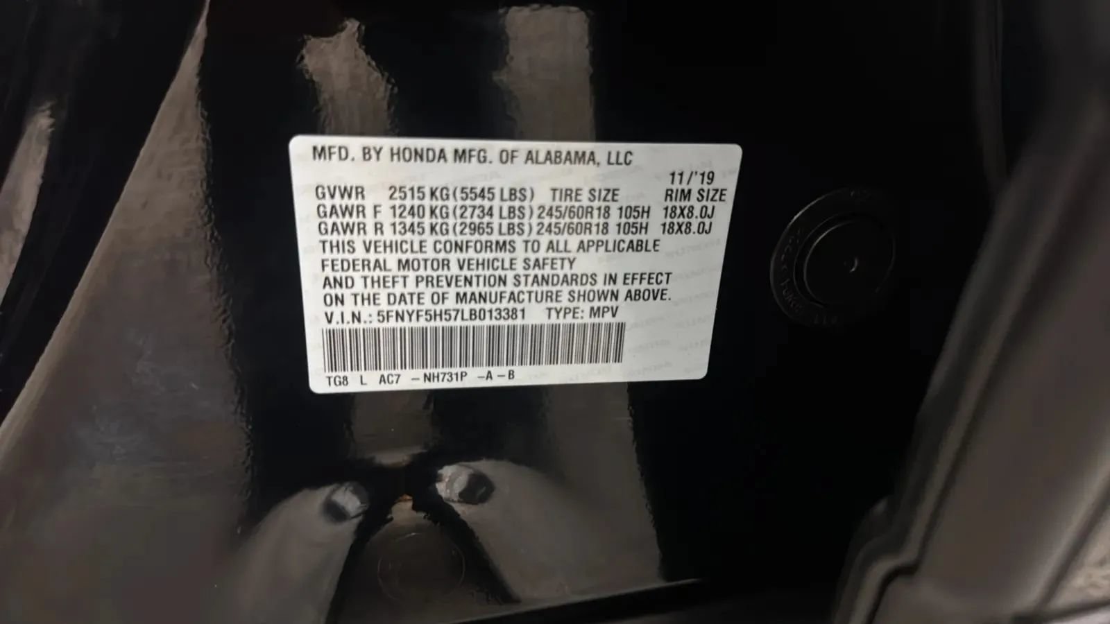 Used 2020 Honda Pilot EX-L image 23