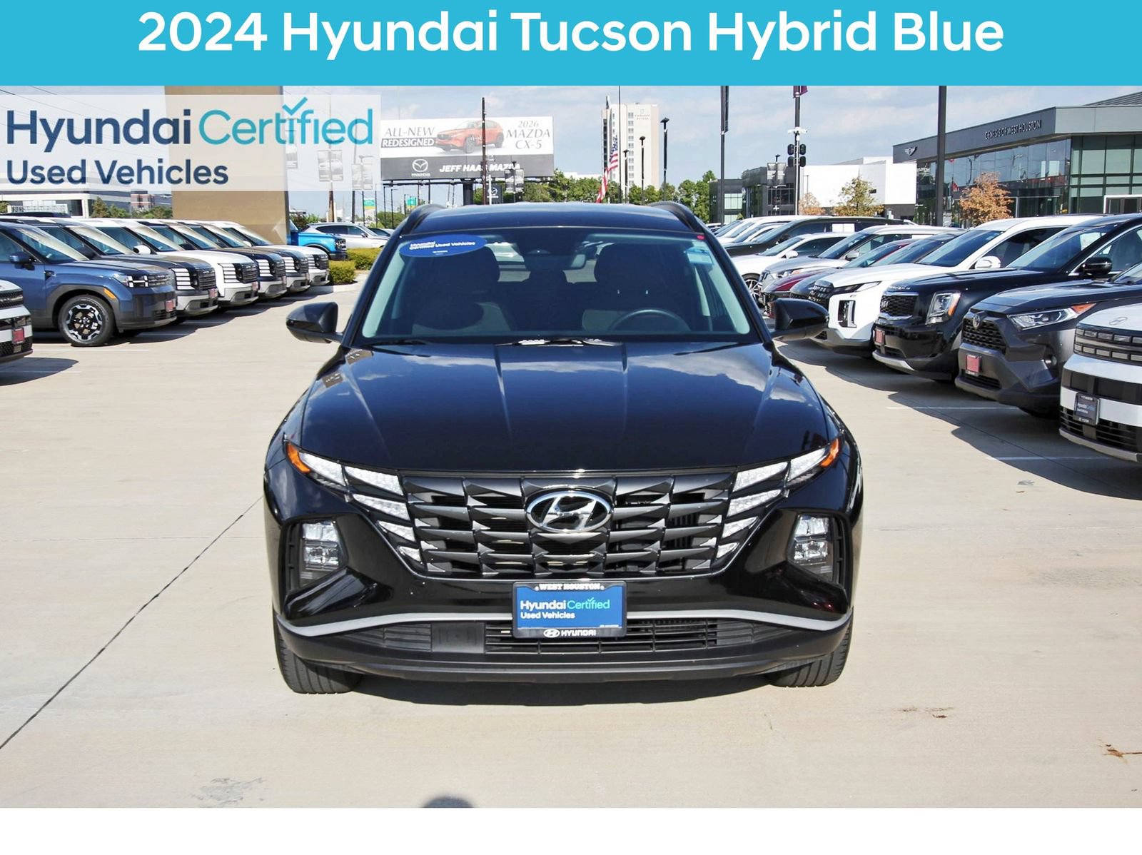 Certified 2024 Hyundai Tucson Blue AWD/4WD image 3