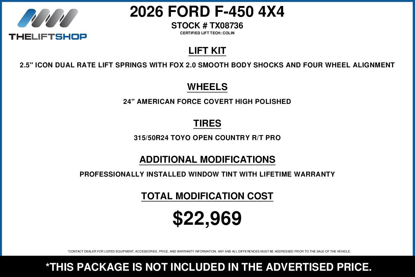 Used 2026 Ford F450 Platinum w/ Platinum Plus Package image 2