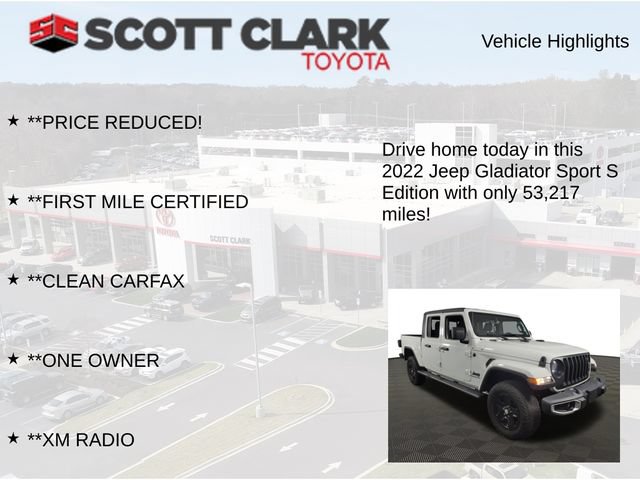 Used 2022 Jeep Gladiator Sport AWD/4WD image 8