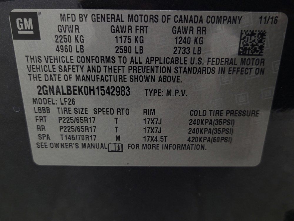 Used 2017 Chevrolet Equinox LS FWD image 33
