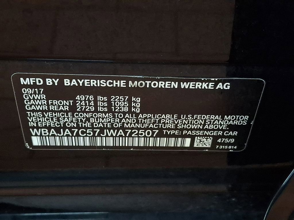 Used 2018 BMW 530i xDrive image 27