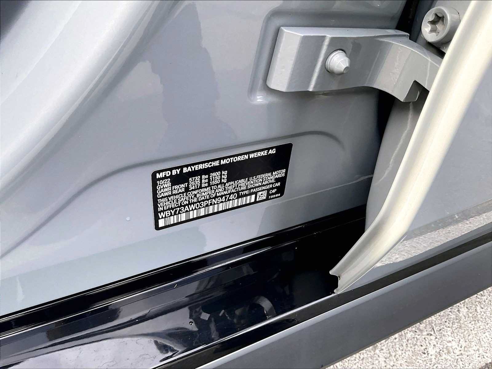 Used 2023 BMW i4 eDrive40 w/ M Sport Package RWD image 32