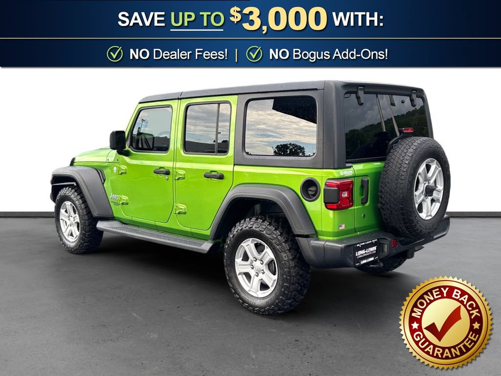 Used 2018 Jeep Wrangler Unlimited Sport S AWD/4WD image 4