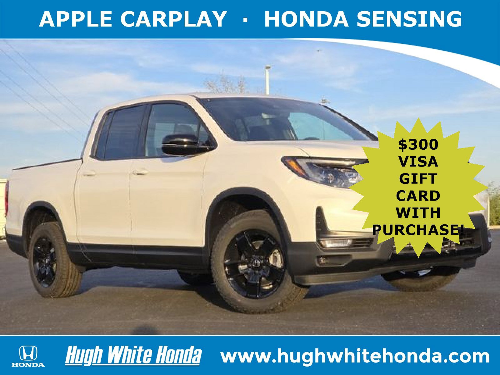 New 2026 Honda Ridgeline Black Edition