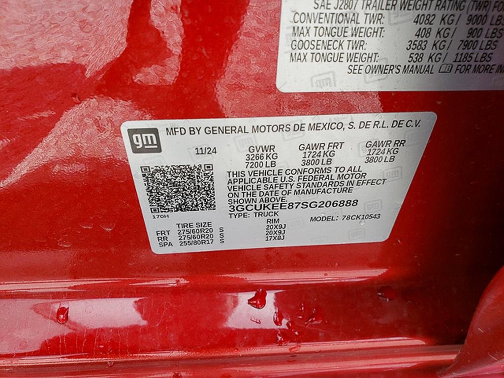 Used 2025 Chevrolet Silverado 1500 RST w/ Dark Appearance Package image 12