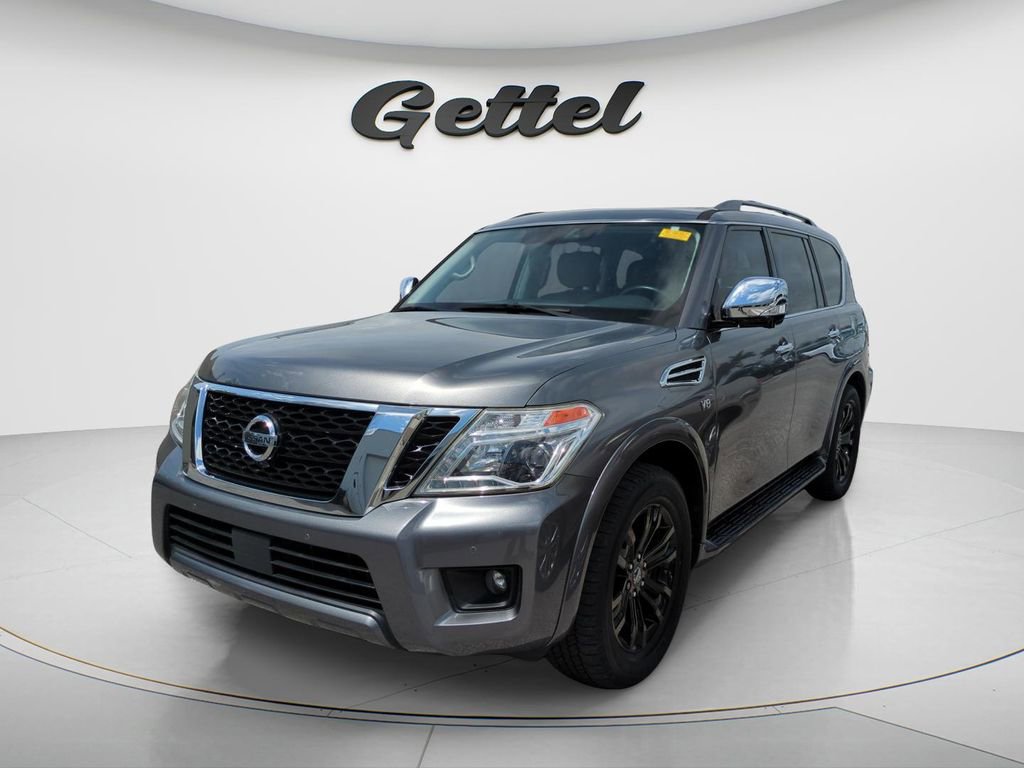Certified 2019 Nissan Armada Platinum w/ Captain's Chairs Package image 36
