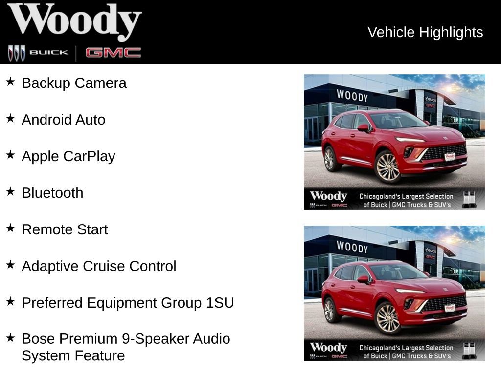 New 2026 Buick Envision Avenir AWD/4WD image 3