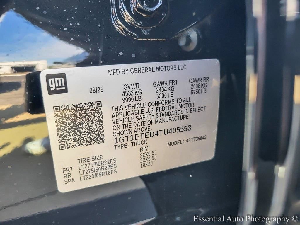 New 2026 GMC Sierra EV Elevation AWD/4WD image 24