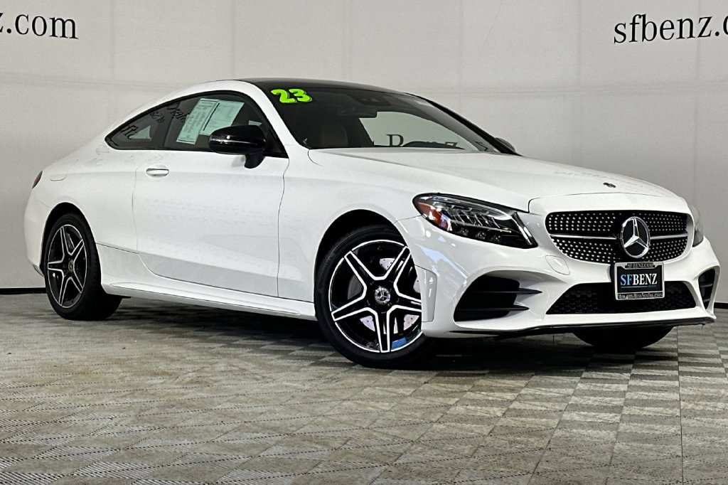 Certified 2023 Mercedes-Benz C 300 4MATIC Coupe image 2